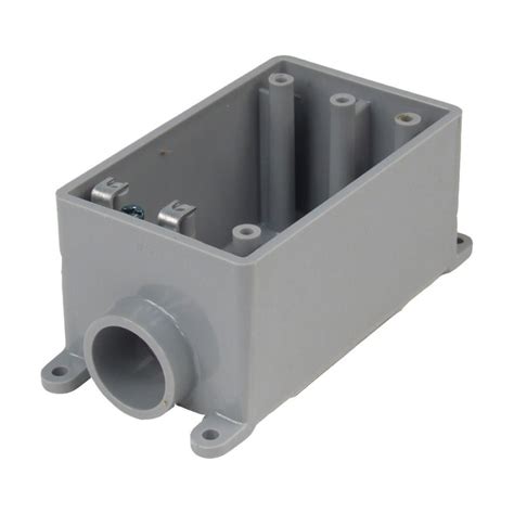 exterior electrical junction box home depot|4 square electrical junction box.